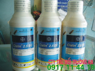 Cislin 2.5 ec- thuốc chống mối, mọt