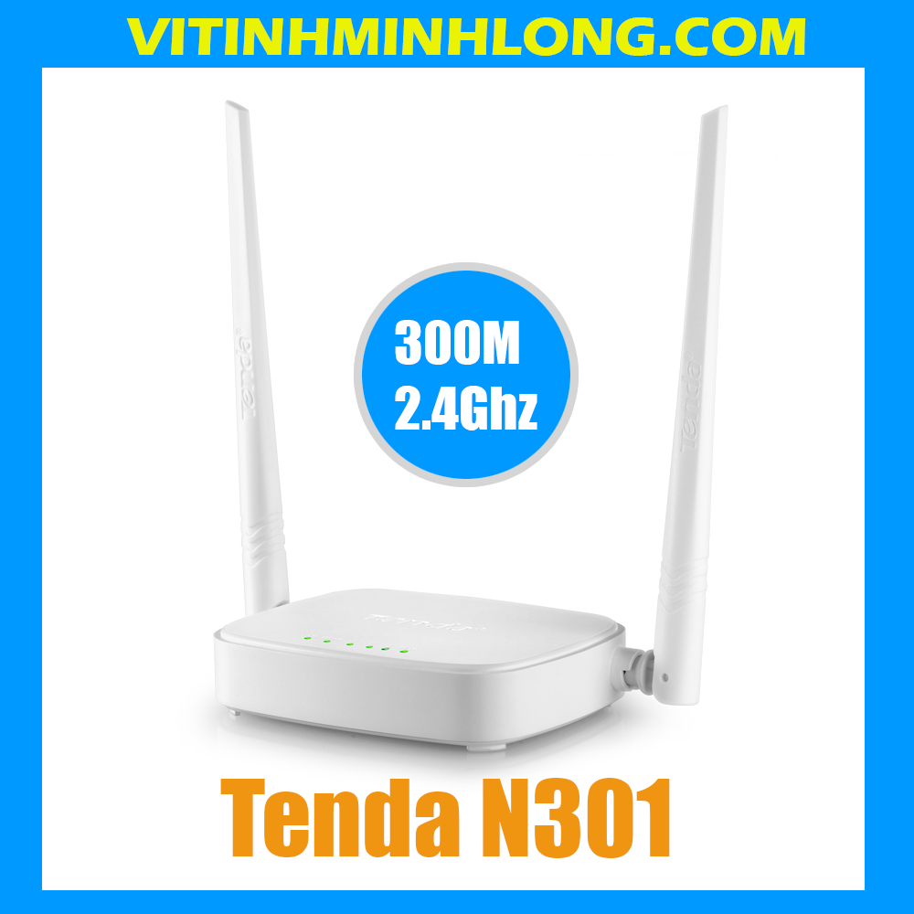 Bộ phát sóng wifi Tenda N301 - 2 Anten