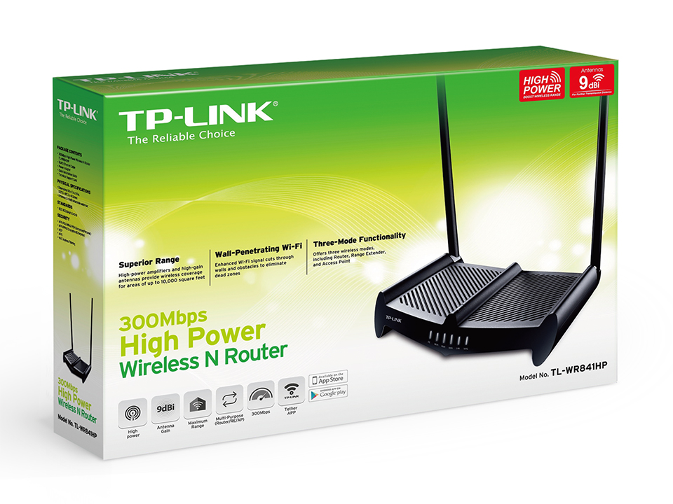 Bộ phát wifi TP-LINK WR841HP Công suất cao