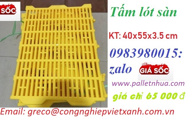 Cách sử dụng pallet nhựa đúng cách