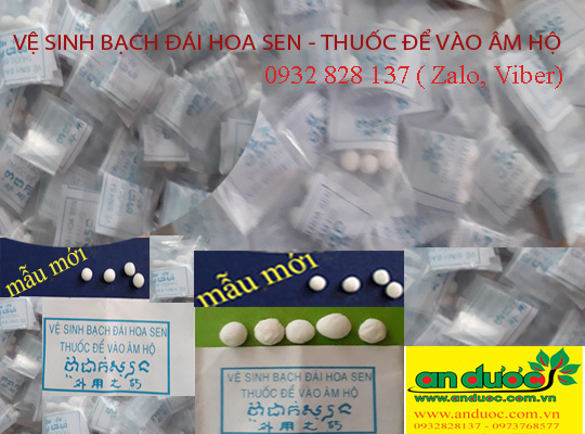 Bạch đái hoa sen trị dứt điểm huyết trắng, khít