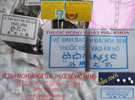 Phân phối chính thuốc đông y đặt phụ khoa