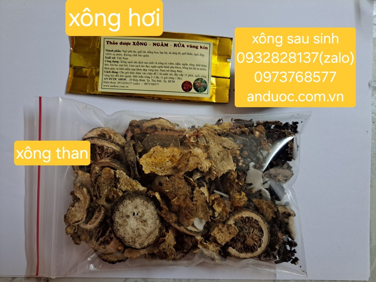 Thuốc bắc xông vùng kín cho chị em