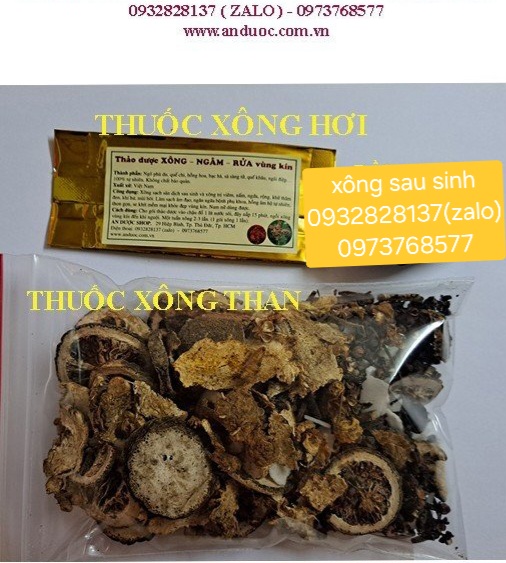 Bán sỉ lẽ thuốc xông thảo dược sau sinh