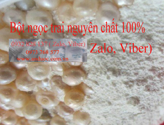 Dưỡng da bột ngọc trai nguyên chất khánh hòa