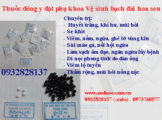 Cách dùng đúng viên bạch đái hoa sen chính hãng