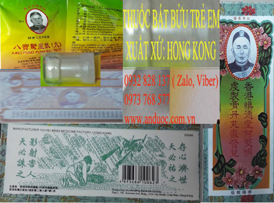 Đông y bát bửu hongkong dành cho trẻ em