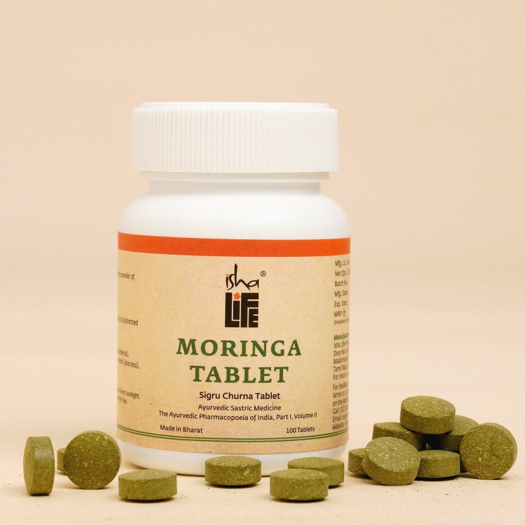Moringa chùm Ngây 100v bổ sung Canxi, chống viêm